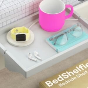 Gray Bedshelfie Organizer